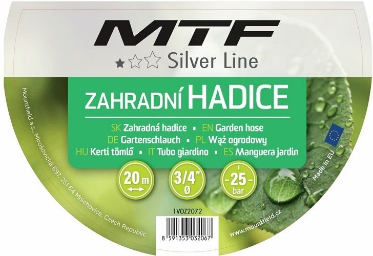 MTF Silver line 3/4" 20m od 499 Kč - Heureka.cz