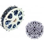 CoolCeny Vánoční venkovní LED řetězy Efektní světelný řetěz 50 metrů Bílá – Sleviste.cz