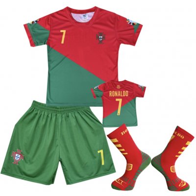 Numberoplus dětský fotbalový dres + ponožky Cristiano Ronaldo CR7 – Zboží Mobilmania