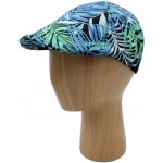 Fiebig Headwear since 1903 Pánská letní bavlněná bekovka 6dílná s tropickým vzorem tmavě modrá – Hledejceny.cz