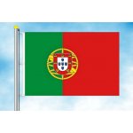 LIBEA, s.r.o. Vlajka Portugalska Rozměr: 60×90 cm, Uchycení: Karabiny na stožár – Hledejceny.cz