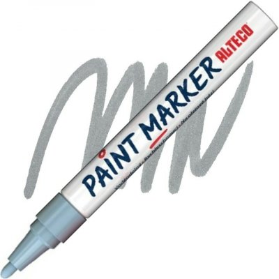 Alteco Paint Marker 8 g popisovač stříbrný 9554 – Zboží Mobilmania