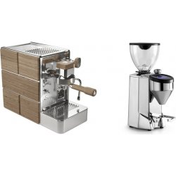 Set Stone Espresso Mine Premium Wood + Rocket Espresso FAUSTO 2.1