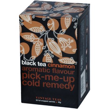 Vintage Teas Černý čaj skořice 30 x 1,5 g