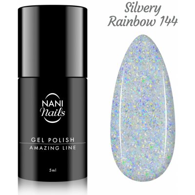 NANI gel lak Amazing Line Silvery Rainbow 5 ml – Zboží Dáma