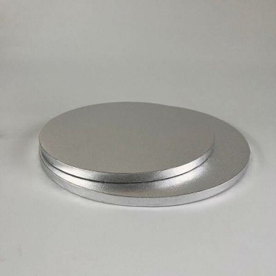 Dortová podložka 25cm stříbrná 12mm - Cakesicq - Cakesicq – Zboží Dáma
