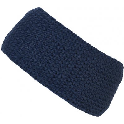 Myrtle Beach čelenka Fine Crocheted headband modrá indico