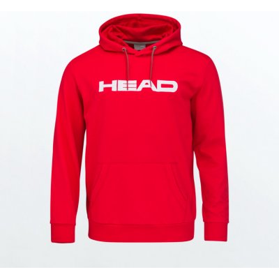 Head mikina CLUB BYRON HOODIE M Červená – Zboží Mobilmania