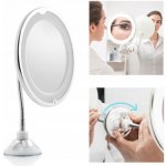 InnovaGoods Mizoom LED zvětšující zrcátko s nastavitelnou rukojetí a přísavkou – Zboží Dáma