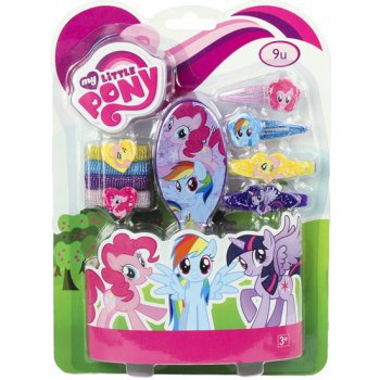 CERDA Vlasová sada My Little Pony sada vlasových doplňků 9 dílů