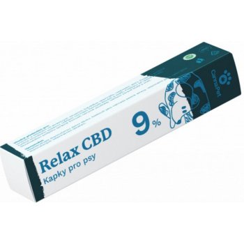 CannaPet Relax CBD 9% kapky pro psy 7 ml