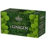 Grešík Čaje 4 světadílů Zelený čaj s ginkgem 20 nálevových sáčků – Zboží Dáma