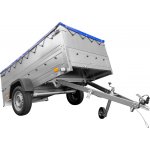 UNITRAILER GARDEN 230 KIPP s bočnicemi BIS a modrou plachtou – Zboží Mobilmania