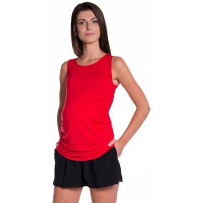 Be MaaMaa top nejen pro těhotné červená – Zboží Dáma