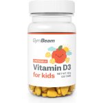 Gymbeam Vitamín D3, tablety na cucání pro děti pomeranč 120 tablet – Hledejceny.cz