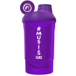 Fitness007 šejkr #musíšfurt 600 ml - fialová – Sleviste.cz