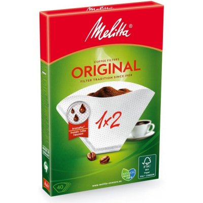 filtry na kávu velikost 2 (40ks) MELITTA original – Zbozi.Blesk.cz