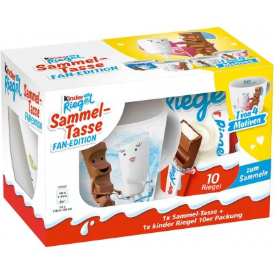 Ferrero Kinder Riegel + hrníček 210 g – Zbozi.Blesk.cz