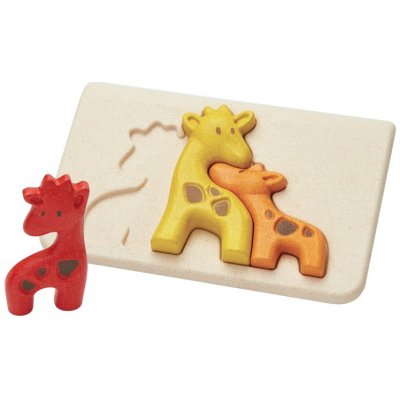 PlanToys puzzle žirafy – Zboží Mobilmania