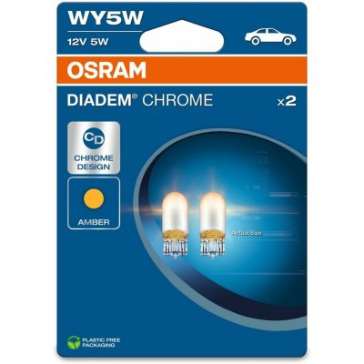 Chrome WY5W W2,1x9,5d 12V 5W 2 ks 2827DC-02B | Zboží Auto