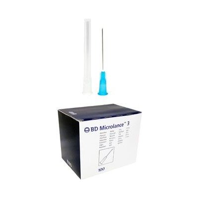 Becton Discardit Microlance injekční jehla 23 G 0,60 x 30 modrá 100 ks – Hledejceny.cz