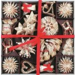 Anděl Přerov Dekorace slaměné v dřevěné krabičce 56 ks – Hledejceny.cz