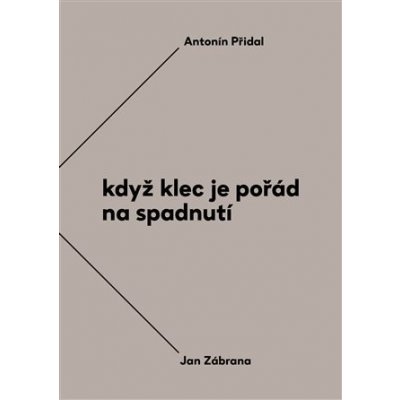 Když klec je pořád na spadnutí - Antonín Přidal – Hledejceny.cz