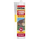 Soudal stavební silikon 300 g šedá – Zboží Mobilmania