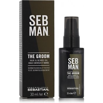 Sebastian Professional Sebman The Groom olej na vousy a bradu 30 ml