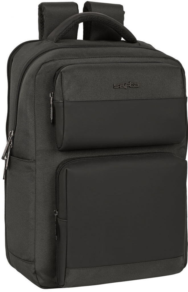 Safta Business dvoukomorový laptop batoh s USB portem 15.6\'\' šedá