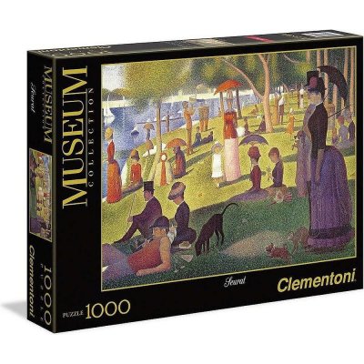 Clementoni G.Seurat Nedělní odpoledne na La Grande Jatte 39613 1000 dílků – Zboží Mobilmania