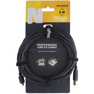 Stagg NCC5UAUCA USB 2.0 USB/mikro USB, 5m