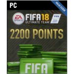 FIFA 18 - 2200 FUT Points – Hledejceny.cz