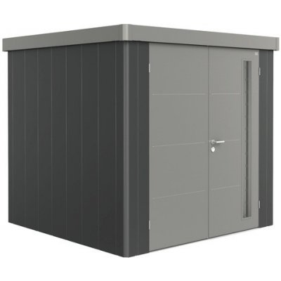 Biohort Neo 2B var. 3.2 dvoukřídlé dveře 222 x 222 cm šedý křemen/tmavě šedý 8100.216 – Zboží Dáma