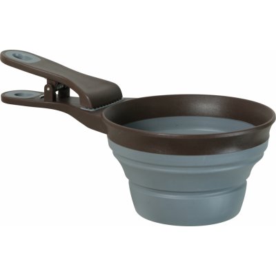 Odměrka na krmivo SILICONE s klipem M – Zboží Dáma