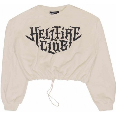 Heroes mikina dámská Stranger Things Hellfire Club Crop Top – Zboží Dáma