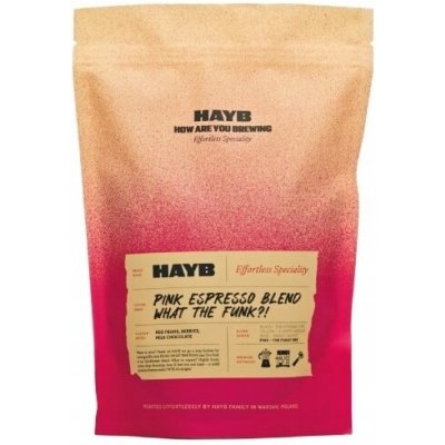 HAYB Pink Espresso Blend 100% arabica zrnková 250 g – Hledejceny.cz