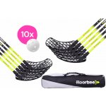 FLOORBEE Douglas 32 Black / Yellow + Toolbag + Balls žlutá / černá 10 ks – Zbozi.Blesk.cz