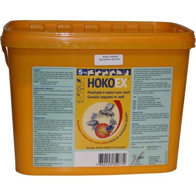 Hoko HokoEX insekticid larvicid k hubení larev much 5 kg – Hledejceny.cz