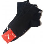 Puma ponožky 906978 Quarter Soft A'3 šedo-bílo-černá – Zboží Mobilmania