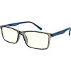 Počítačové brýle GLASSA Blue Light Blocking Glasses PCG 08, dioptrie: +1.50 modro šedá