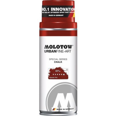 Sprej graffiti MOLOTOW™ UFA Chalk 400 ml / Red – Hledejceny.cz