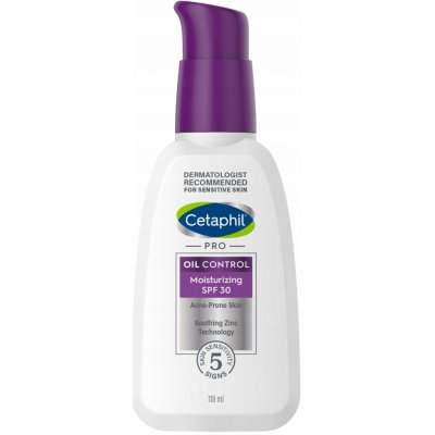 Cetaphil DermaControl hydratační matující krém SPF30 118 ml