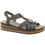 Rieker 62949 45 Šedá – Zboží Dáma