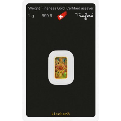 Argor-Heraeus Deutschland GmbH Zlatý slitek Kinebar 1 g – Zboží Dáma