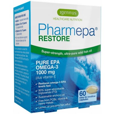 Igennus Pharmepa Restore Omega 3 kyseliny 60 kapslí – Hledejceny.cz