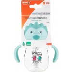 Akuku kouzelná láhev s brčkem a závažím mintová 250 ml – Zboží Dáma