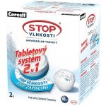 Ceresit Stop Vlhkosti Micro 2v1 náhradní tablety 2 x 300 g – Hledejceny.cz