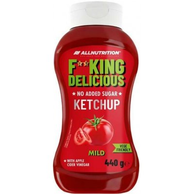 ALLNUTRITION Fitking Delicious Kečup Pikantní 440 g – Sleviste.cz