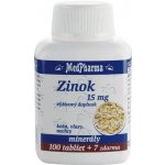 MedPharma Zinek 15 mg 107 tablet – Hledejceny.cz